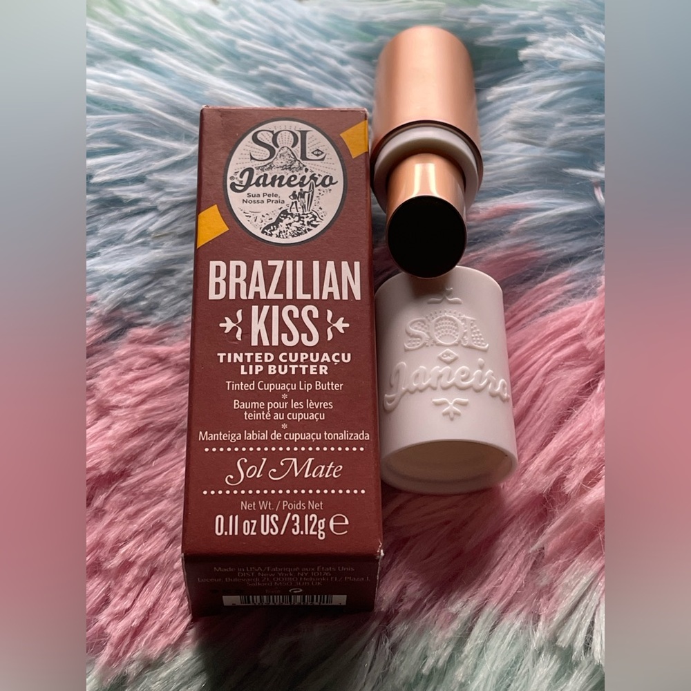 Sol de Janeiro Brazilian Kiss Tinted Cupuaçu Lip Butter In Sol Mate